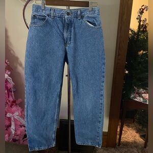 Classic High Rise Women's Jeans in Light Blue